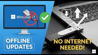 Download & Install Windows 11 Updates Without Internet Fast!