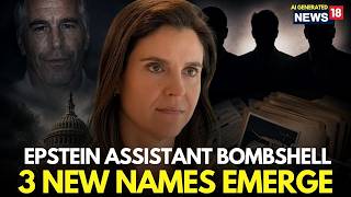 Epsetin Files LIVE | Sarah Kellen Names 3 New Abusers in Explosive Epstein Testimony | N18G