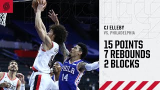 CJ Elleby (15 PTS, 7 REB) Highlights | Trail Blazers vs. 76ers