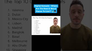 Best Places To Live As A Digital Nomad!