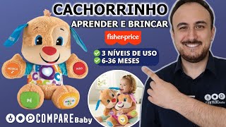 Cachorrinho Aprender e Brincar FISHER-PRICE |✅ Smart Stages 6-36 meses