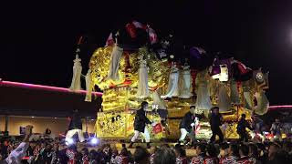 4K　新居浜太鼓祭り　2019　10月16日　マルナカ新居浜本店夜太鼓