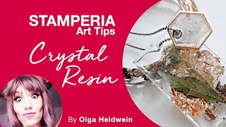 Stamperia ART Tips - Crystal Resin Jewels by Olga Heldwein