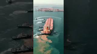 📹 Bulk carrier Berthing Operation #sailorlife #ship #oceanship