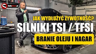 Silniki TSI i TFSI – najlepsze sposoby na branie oleju, nagar i wydłużenie żywotności