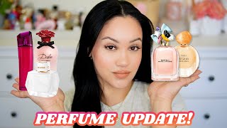 PERFUME HAUL UPDATE! DID THEY STAY OR DID THEY GO?  | AMY GLAM | BLIND BUY PERFUME HAUL UPDATE ✨