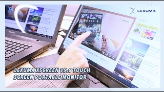 Lexuma XScreen - 15.6" 1080P Portable Monitor for Laptops & Game