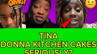 PUPA JESUS! TINA - DONNA P@NTY WATER KITCHEN PUDDINGS SERIOUSLY?😱