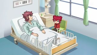 Yo-kai Watch Jam: Yo-kai Gakuen Y Episode 58 Jinpei Past: Dad in Hospital || 妖怪ウォッチJam: 妖怪学園Y