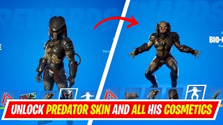 All Jungle Hunter Quests - How to unlock Predator Skin, Unmasked Style (Emote), Pickaxe, Wrap & more