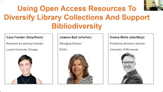 Using open access resources to diversify library collections and support bibliodiversity