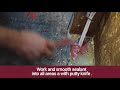 wf300 intumescent firestop caulk installation