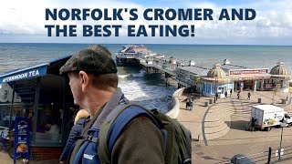 A Walk around  Norfolk's Cromer and best eating place The Old Rock Shop Bistro 2024