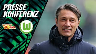 "Egal wie – eine Runde weiterkommen" | PK mit Kovac vor Union Berlin - VfL Wolfsburg | DFB-Pokal