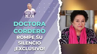 La DOCTORA CORDERO rompe su silencio. EXCLUSIVO | Cap 481 | CADA DÍA MEJOR TV (2025)