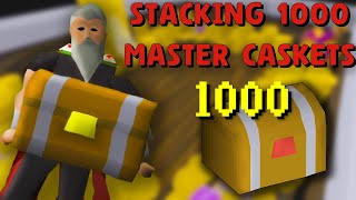 Stacking 1000 Master Caskets! Part 1