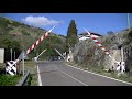 spoorwegovergang sassari i railroad crossing passaggio a livello