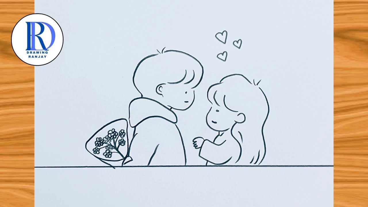 Couples Drawing Ideas