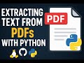Extract Text from PDFs with Python