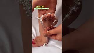 Beautiful silver anklet with 67% discount #ytshortsindia #youtubeshorts #shorts