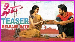 Fidaa Teaser Release Date - Motion Teaser | Varun Tej | Sai Pallavi | Sekhar Kammula | Dil Raju