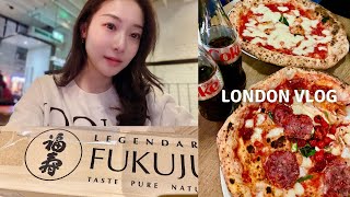 London vlog | 移民英國倫敦生活,日本空運湯包開箱✨倫敦SOHO最好吃pizza店？🍕韓超OSEYO買黑糖珍珠😋一齊做懶人港式珍珠奶茶🧋(cc 中文字幕）