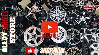 All types of Alloy rims available on Olympia tyres multan