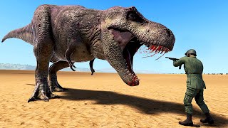 NEW T-Rex Unit Eats an ARMY - Ultimate Epic Battle Simulator 2