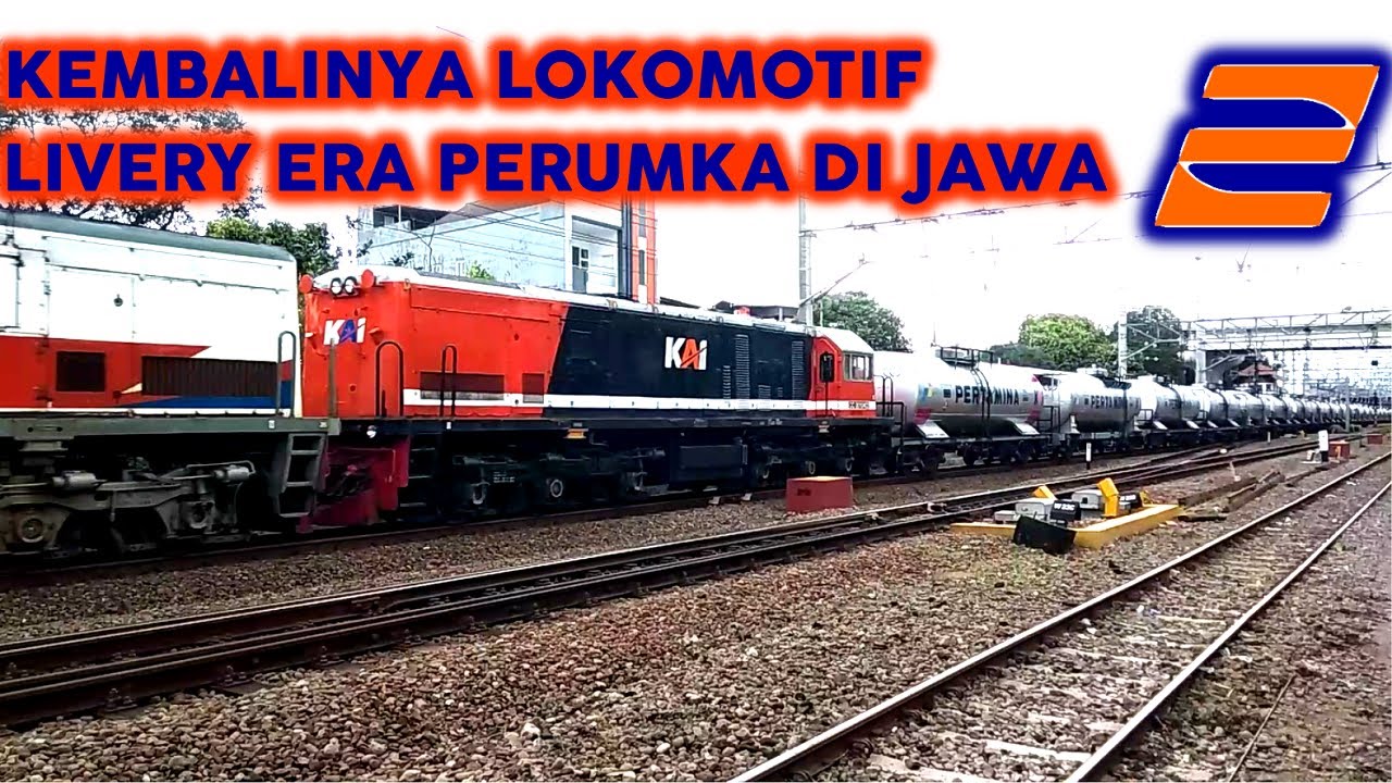 Moment Kembalinya Lokomotif Livery Era Perumka Cc 201 04 02 Yk Youtube