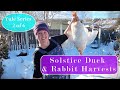 Harvest Duck & Meat Rabbits with me for the Solstice, A Permaculture Urban Homestead, Yule 2 of 6