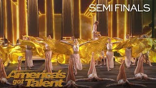 Zurcaroh: Aerial Dance Group Spreads Their Wings With Epic Act - America's Got Talent 2018