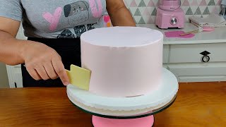 DECORAÇÃO DE BOLO FEMININA SUPER FÁCIL 😱  NIVEL DE DIFICULDADE MÉDIA @PARISCAKEDESIGNER