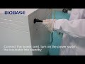 CO2 incubator installation and operation video