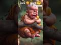 🥰So cute little Monk|| Little cute baby #cute#youtubeshort  #trend#baby@BatBait