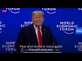 davos 2020 donald trump and greta thunberg clash on climate at world economic forum