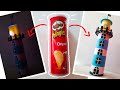 DIY Lighthouse | How to make LIGHTHOUSE using PRINGLES CAN