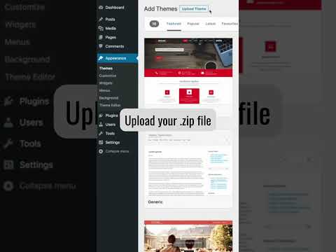 How to Install a WordPress Theme