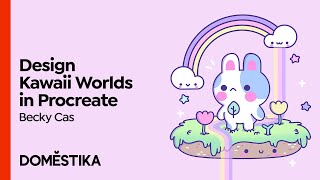 Learn HOW to create KAWAII Characters in Procreate - Course by Becky Cas | Domestika English