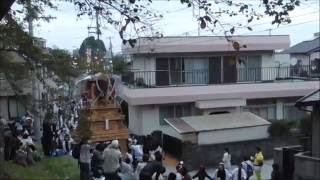 西条祭り２０１６　伊曽乃神社祭礼　加茂川堤防前４