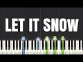 Christmas - Let It Snow Piano Tutorial | Medium