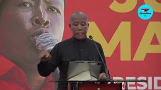 Julius Malema describes Israel-Hamas conflict as genocide in Palestine