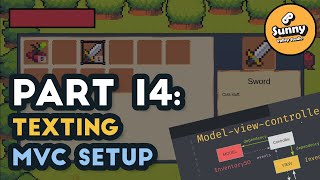 Testing MVC setup - Inventory System in Unity tutorial P14