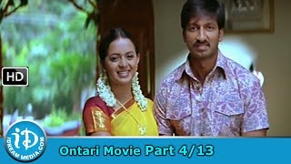 Ontari Movie Part 4/13 - Gopichand, Bhavana