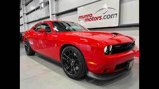 2020 SOLDSOLDSOLD Dodge Challenger Scat Pack 392 Hemi 6.4L 485hp TorRed 8 Speed Auto Leather 18K kms