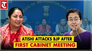 Atishi Slams BJP Govt | ₹2,500 Women’s Scheme Not Cleared in First Cabinet Meeting | Delhi Politics