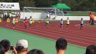 2017足立ジュニア（3,4年女子100m4組）