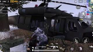 pubg mobile#4 發現直升機