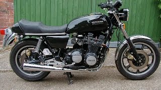 Yamaha XS1100 exhaust sound and burnout compilation