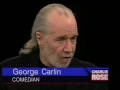 George Carlin Job İnterview On Charlie Rose 1996 & Clooney 2000