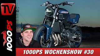 Yamaha XSR900 Umbau für zuhause, V4S Nicky Hayden Edition und vieles Mehr - 1000PS Wocheshow #30